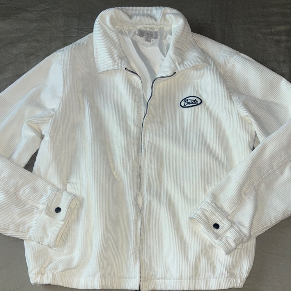 Brixton White Utopia Corduroy Jacket